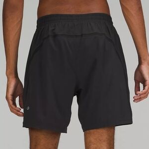 lululemon Men's PaceBreaker 7" Athletic Shorts in Heather Black - NO LINER